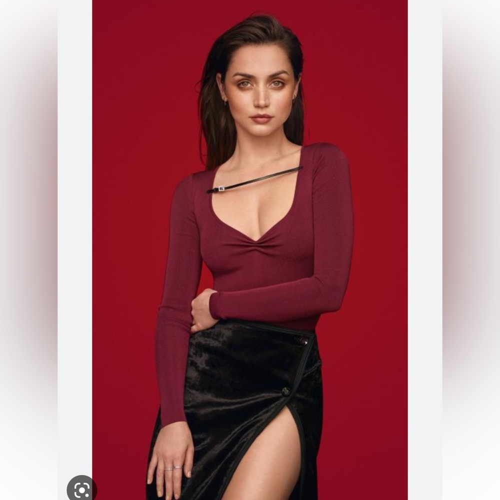 Authentic Gucci burgundy top, size XL, new with tags